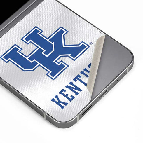 University of Kentucky White Jersey Galaxy Z Flip6 Skin